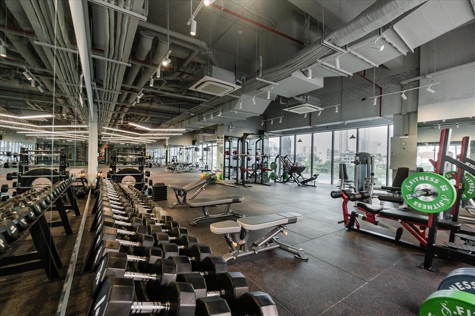 Phong TẬp Gym Căn hộ Diamond Sky
